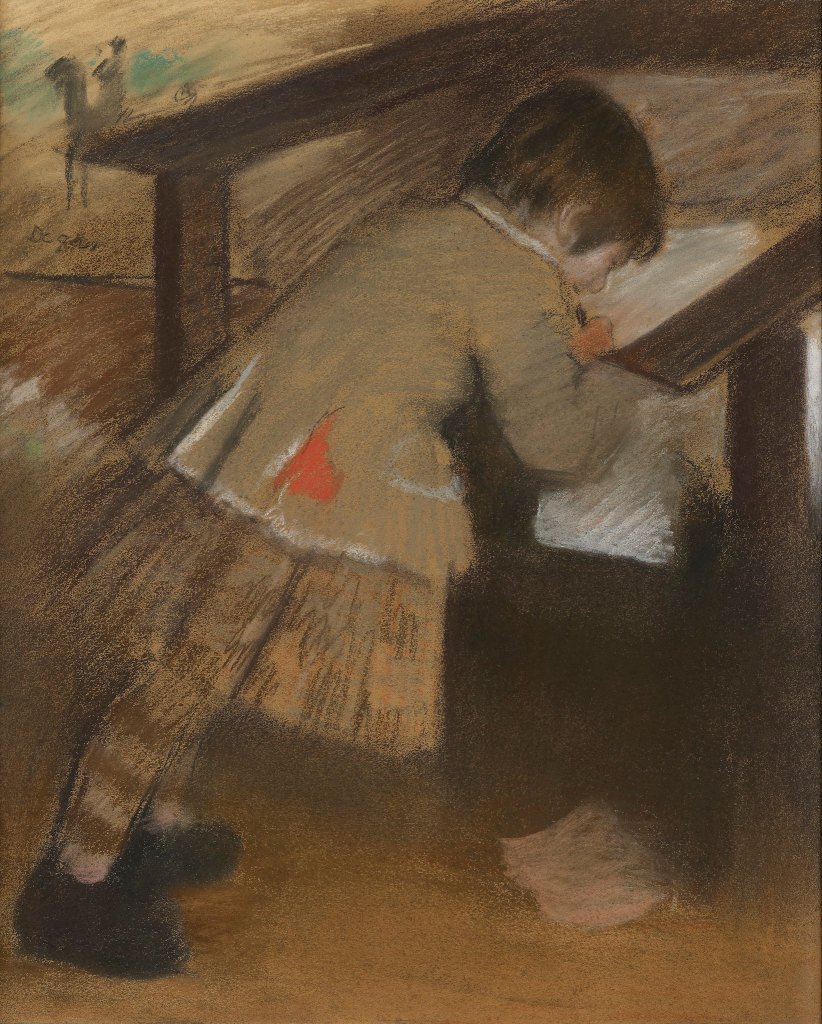 Jacques de Nittis enfant, Degas